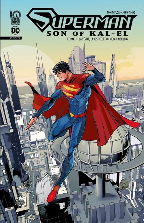 ebook cover of Superman Son of Kal El Infinite tome 1, by Tom Taylor
