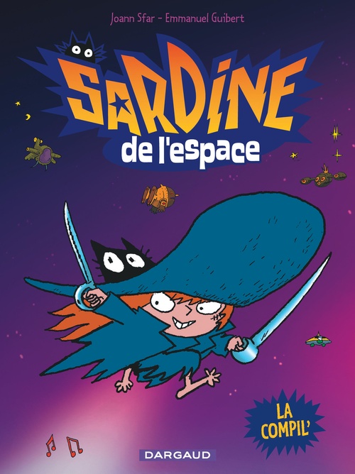 Couverture ebook de Sardine de L'espace - La compil, de Emmanuel Guibert