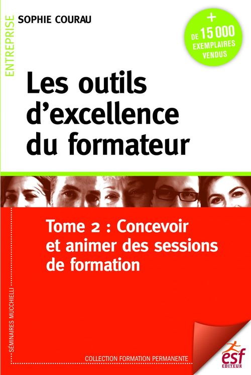 Couverture ebook de Les outils d´excellence du formateur, de Sophie Courau
