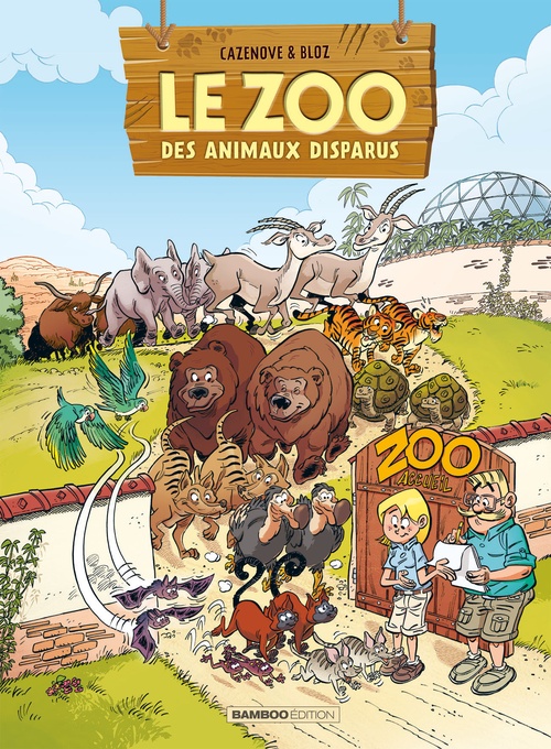 Couverture ebook de Le Zoo des animaux disparus - Tome 2, de Bloz, Christophe Cazenove