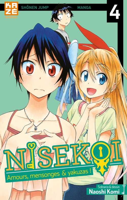 ebook cover of Nisekoi - Amours, mensonges et yakuzas ! T04, by Naoshi Komi