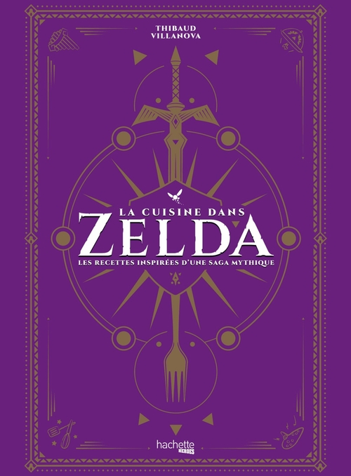 Couverture ebook de La cuisine dans Zelda, de Thibaud Villanova