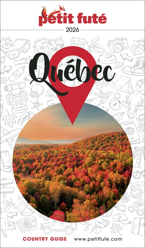 Couverture ebook de Guide Québec 2026 Petit Futé, de Collectif