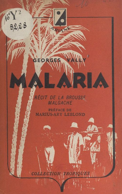 Couverture ebook de Malaria, de Georges Vally