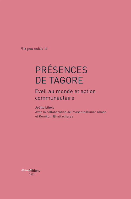 Couverture ebook de Présences de Tagore, de Joëlle Libois