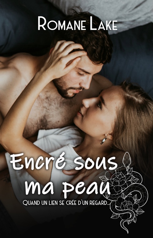 ebook cover of Encré sous ma peau - Tome 1, by Romane Lake