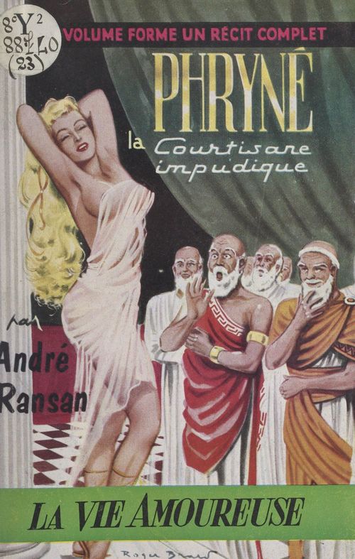Couverture ebook de Phryné, de Andre Ransan