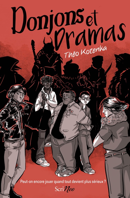 Couverture ebook de Donjons et dramas, de Théo Kotenka