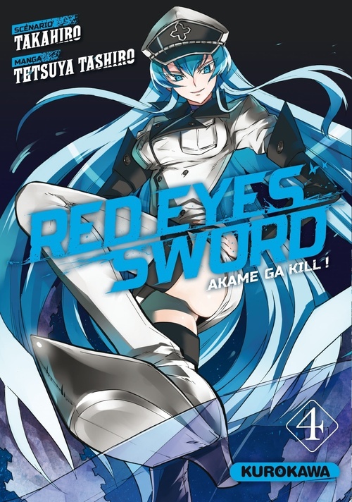 ebook cover of Red Eyes Sword Akame Ga Kill ! - Tome 4, by Takahiro, Tetsuya Tashiro