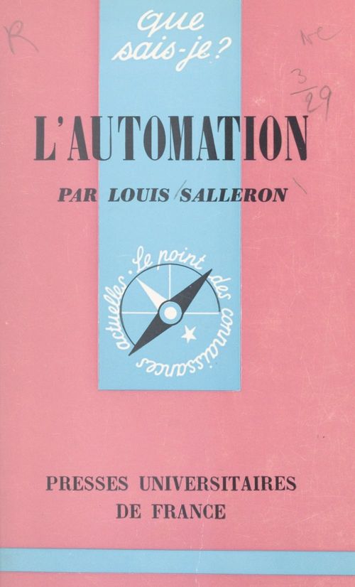 ebook cover of L'automation, by Louis Salleron