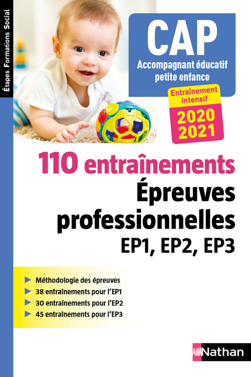 ebook cover of 110 entraînements - CAP accompagnant éducatif petite enfance - EPUB, by Louisa Rebih