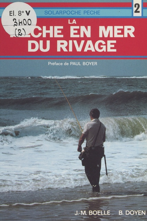 ebook cover of La pêche en mer du rivage, by Bernard Doyen, Jean-Marie Boelle