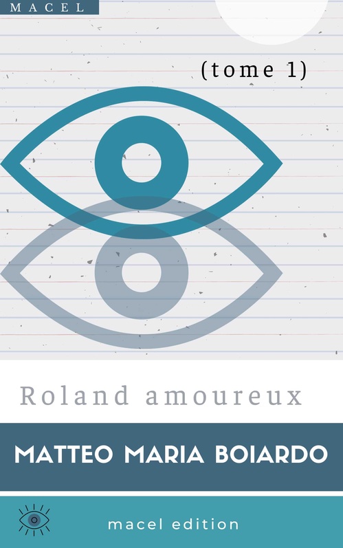 Couverture ebook de Roland amoureux, de Matteo Maria Boiardo