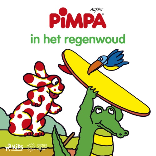 audiobook cover of Pimpa - Pimpa in het regenwoud, by Altan