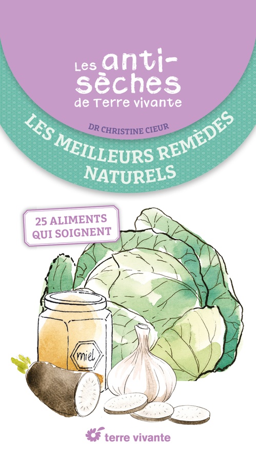 ebook cover of Les antisèches de Terre vivante : Les meilleurs remèdes naturels, by Christine Cieur