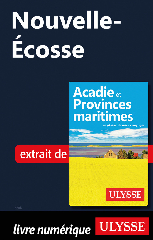 Couverture ebook de Nouvelle-Ecosse, de Benoit Prieur