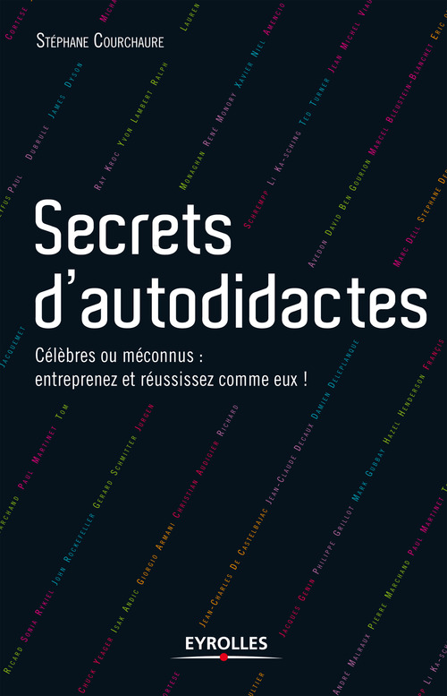 ebook cover of Secrets d'autodidactes, by Stephane Courchaure