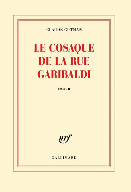 Couverture ebook de Le cosaque de la rue Garibaldi, de Claude Gutman