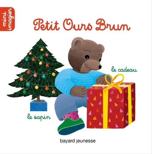 ebook cover of L'imagier de Noël de Petit Ours Brun, by Laura Bour, Céline Bour-Chollet, Danièle Bour