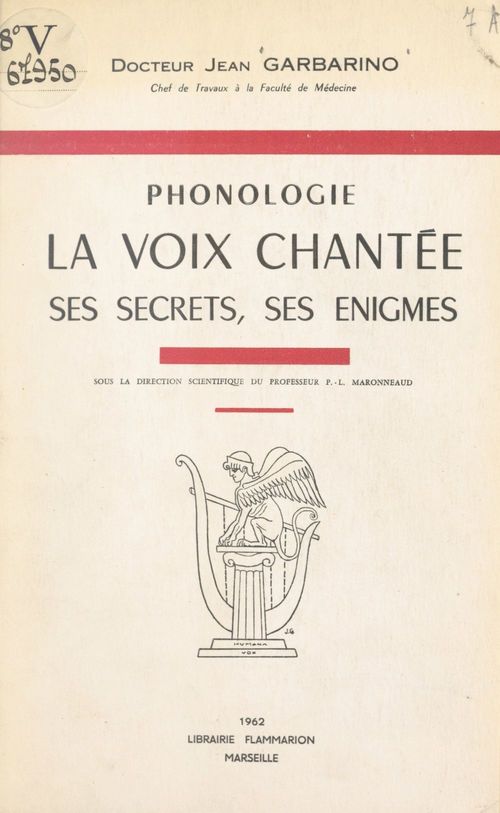 Couverture ebook de Phonologie, de Jean Garbarino