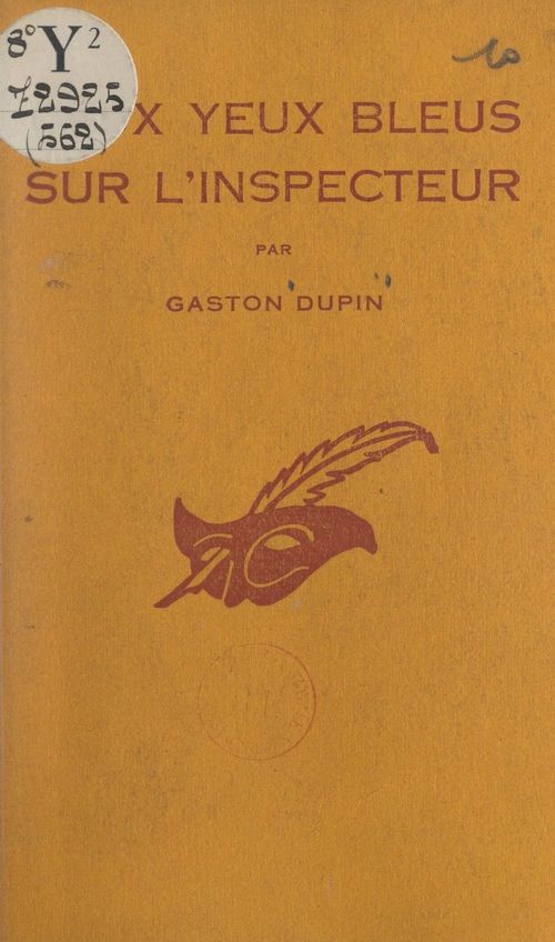 Couverture ebook de Deux yeux bleus sur l'inspecteur, de Gaston Dupin