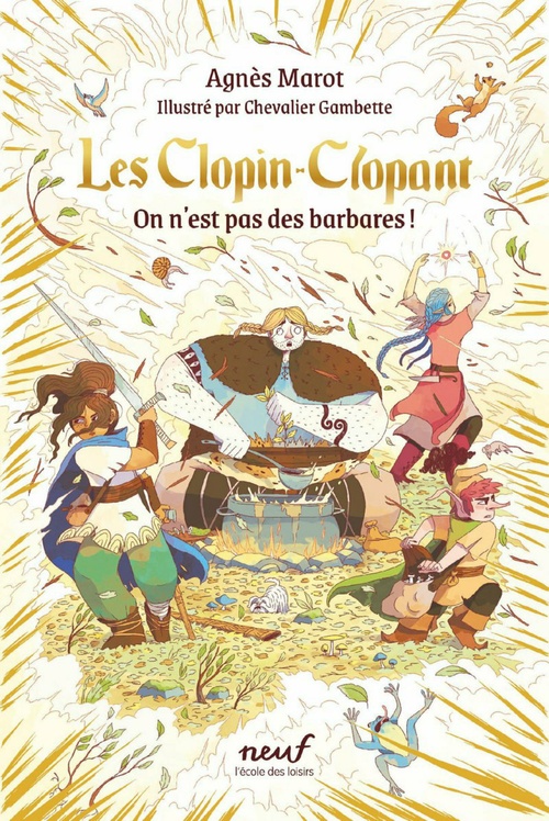 ebook cover of Les Clopin-Clopant - On n'est pas des barbares !, by Agnès Marot