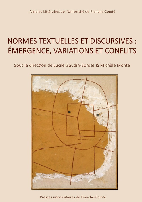 Couverture ebook de Normes textuelles et discursives : émergence, variations et conflits, de