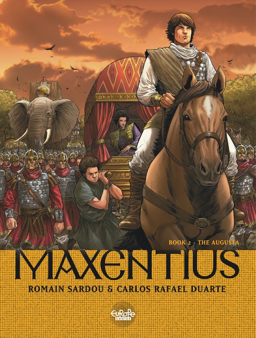 ebook cover of Maxentius - Volume 2 - The Augusta, by Romain Sardou