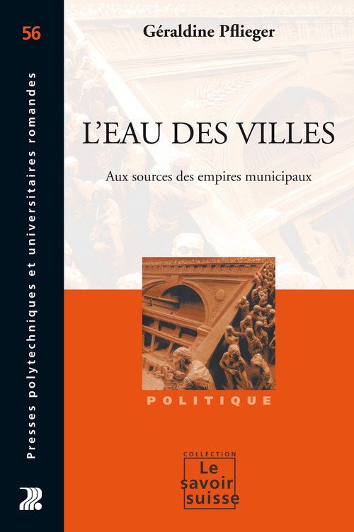 Couverture ebook de L'eau des villes, de Géraldine Pflieger