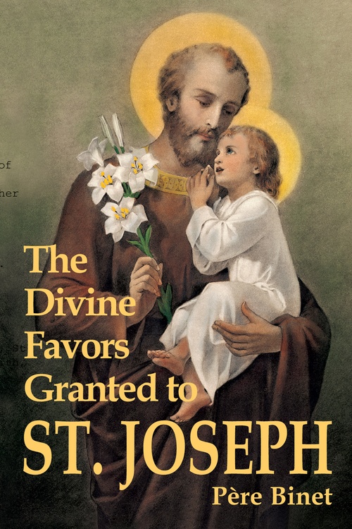 Couverture ebook de The Divine Favors Granted to Saint Joseph, de Pere Binet