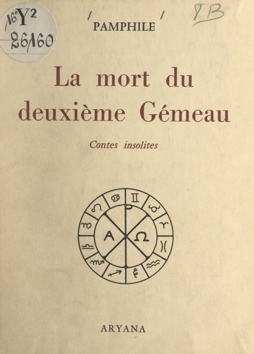 Couverture ebook de La mort du deuxième Gémeau, de Pamphile