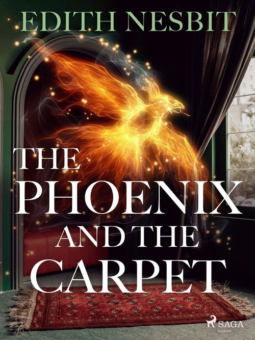 ebook cover of The Phoenix and The Carpet, by Edith Nesbit