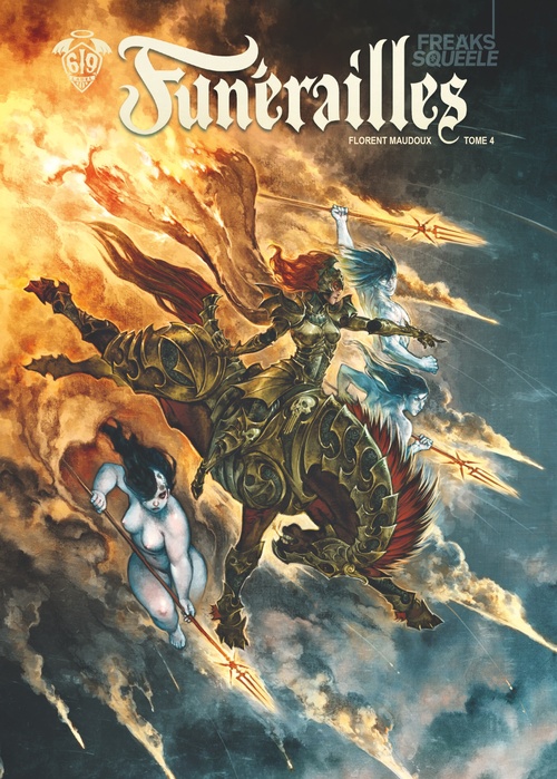 Couverture ebook de Freak's Squeele : Funérailles - Tome 4 - Destruction EVE, de Florent Maudoux