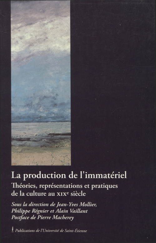 ebook cover of La production de l´immatériel, by