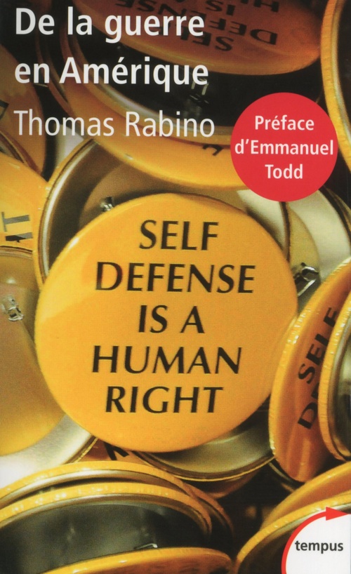 Couverture ebook de De la guerre en Amérique, de Thomas Rabino