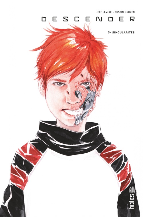 Couverture ebook de Descender - Tome 3 - Singularités, de Jeff Lemire, Dustin Nguyen