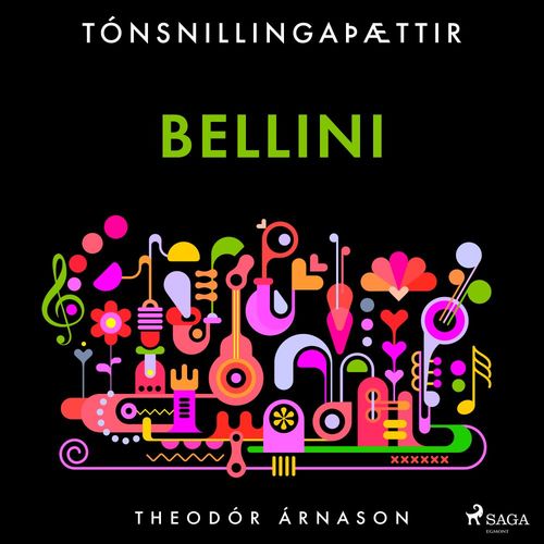 audiobook cover of Tónsnillingaþættir: Bellini, by Theodor Arnason