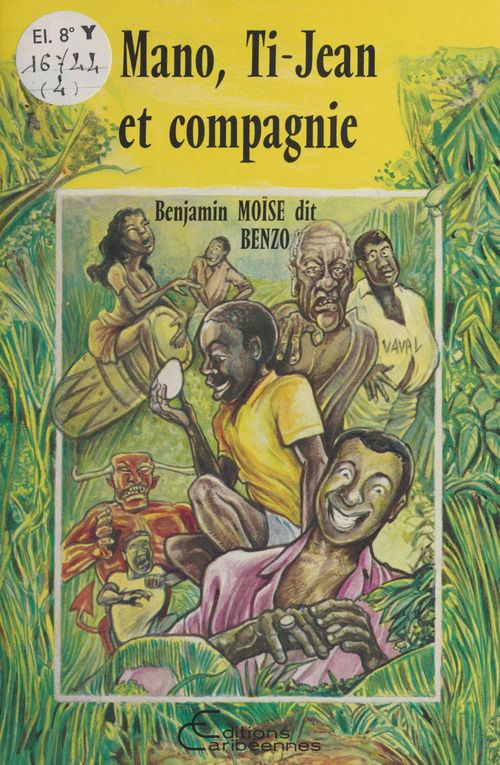Couverture ebook de Mano, Ti-Jean et compagnie, de Benzo