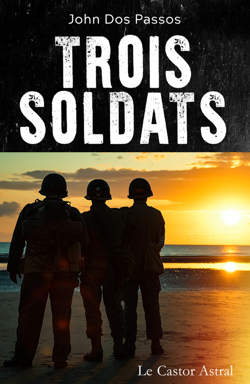 Couverture ebook de Trois soldats, de John Dos passos