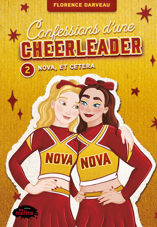 Couverture ebook de Confessions d'une cheerleader tome 2: Nova, et cetera, de Florence Darveau