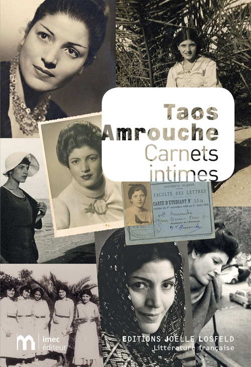 ebook cover of Carnets intimes, by Taos Amrouche