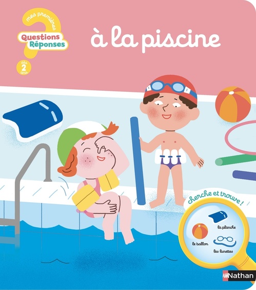ebook cover of A la piscine, by Camille Moreau