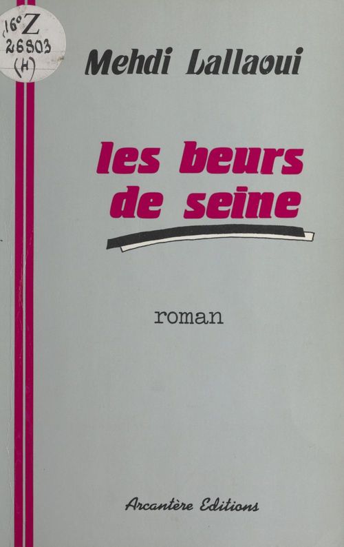 ebook cover of Les Beurs de Seine, by Lallaoui