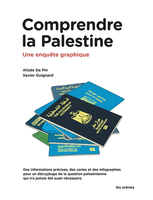ebook cover of Comprendre la Palestine - Une enquête graphique, by Xavier Guignard