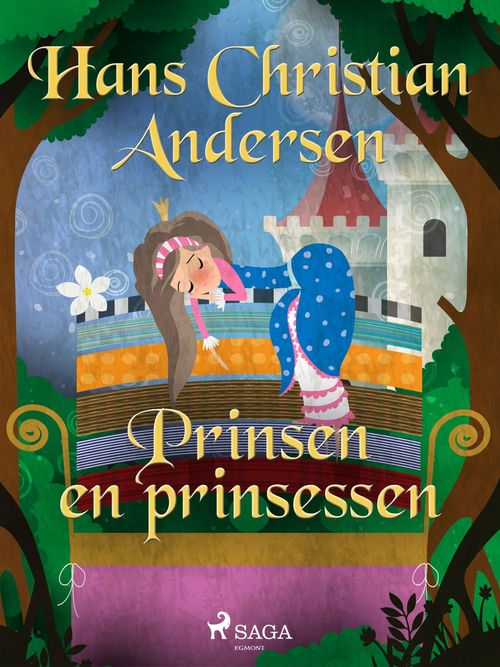 ebook cover of Prinsen en prinsessen, by Hans Christian Andersen
