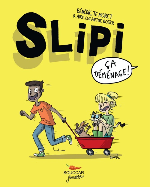ebook cover of Ça déménage !, by Bénédicte Moret, Aude-églantine Rozier