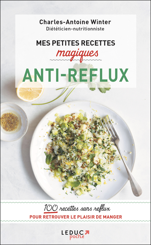 Couverture ebook de Mes petites recettes magiques anti-reflux, de Charles-Antoine Winter