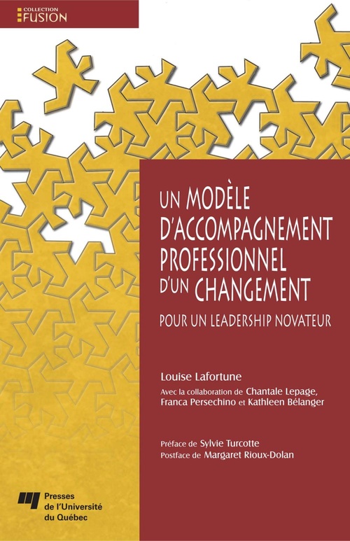 Couverture ebook de Un modèle d'accompagnement professionnel d'un changement, de Lafortune Louise