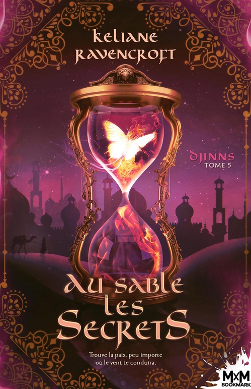 ebook cover of Au sable les secrets, by Keliane Ravencroft