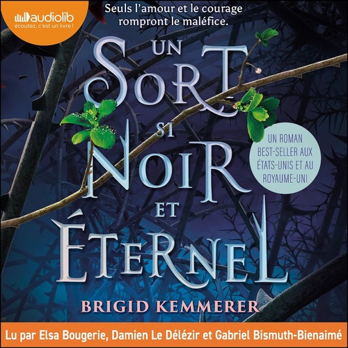 audiobook cover of Un sort si noir et éternel, by Brigid Kemmerer